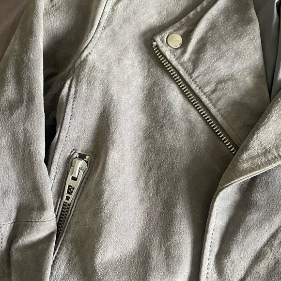 Blank NYC grey suede jacket size small - Picture 5 of 6